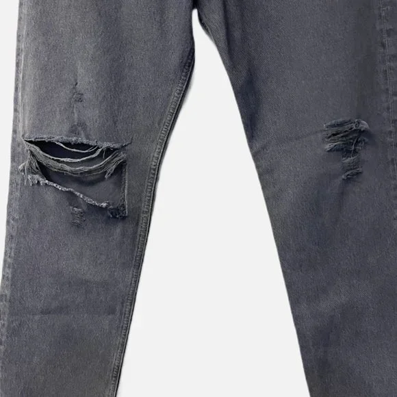 NWT! AGOLDE 90's Pinch Waist High Rise Straight Blk/28 - Picture 3 of 5